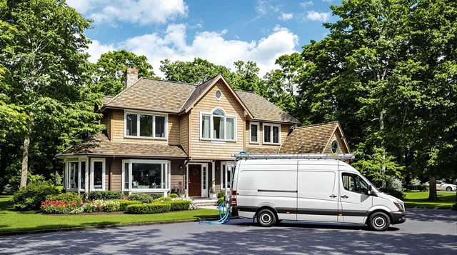 North Royalton Dryer Vent Cleaning dryer vent cleaning crew working in Parma, OH