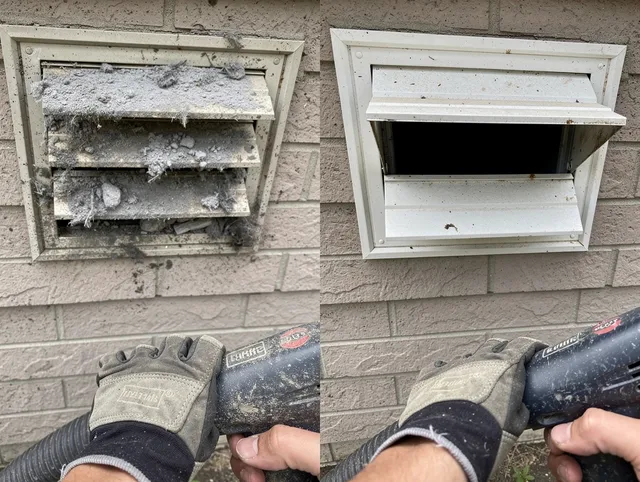Professional dryer exhaust vent cleaning by North Royalton Dryer Vent Cleaning in North Royalton