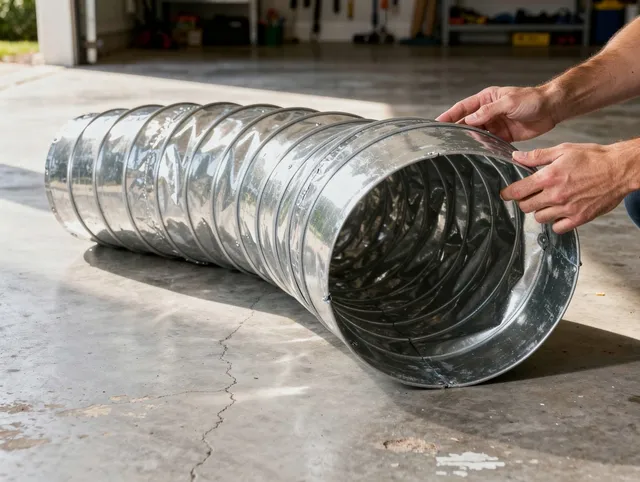 North Royalton Dryer Vent Cleaning specialist using advanced equipment for thorough duct cleaning in North Royalton
