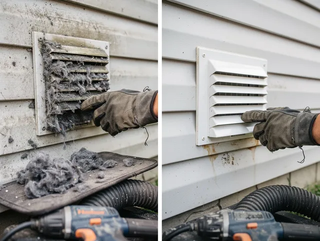 Residential dryer vent cleaning by North Royalton Dryer Vent Cleaning in North Royalton